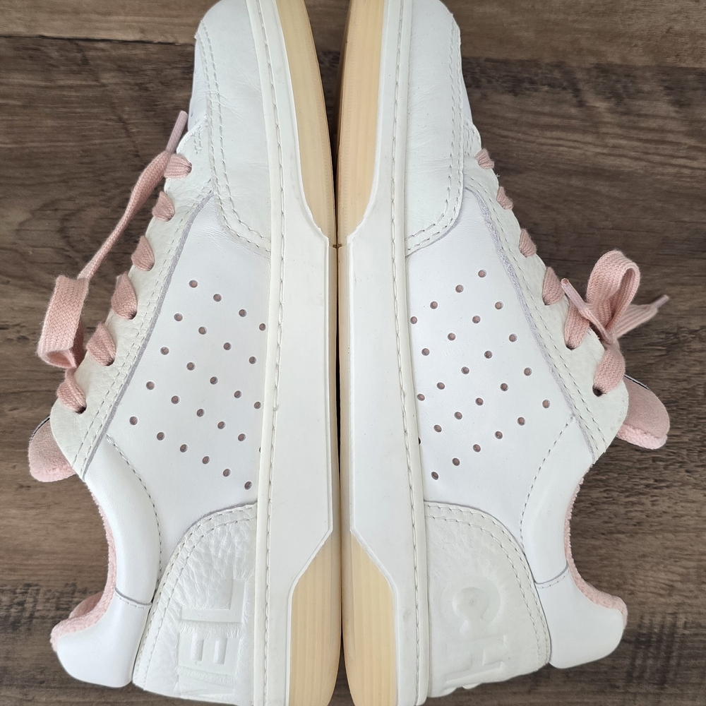 CHANEL White and Pink Women's Sneakers - Picture 8 of 10